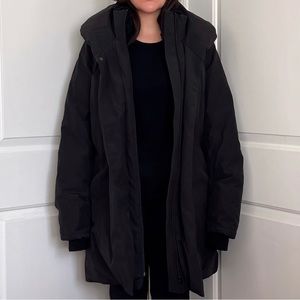 Aritzia Puffer Long Coat
